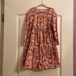 Hanna Anderson long sleeve rainbow dress